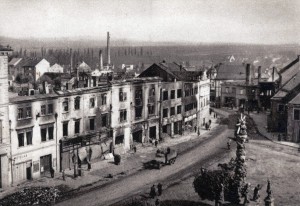 Vyškov 1945 - náměstí